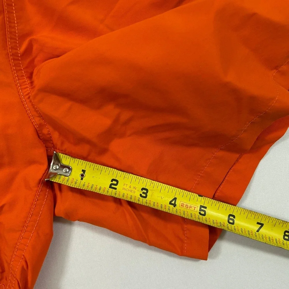 Polo Ralph Lauren Swim Trunks Mens Large Orange Mesh Lined Elastic Waist Shorts